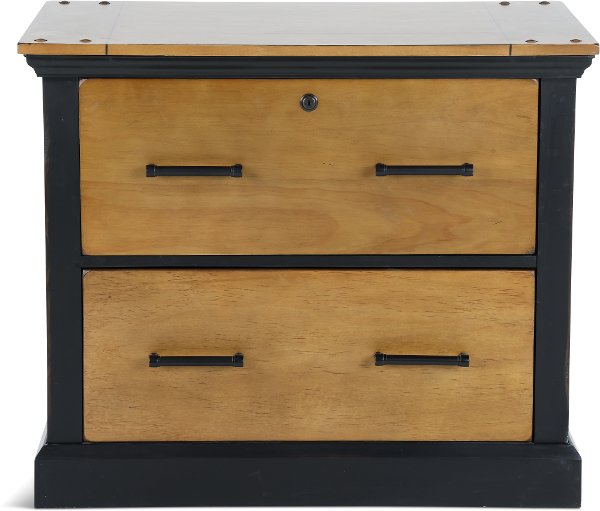 Black Lateral File Cabinet Rc Willey, Black Bookcase With File Cabinet