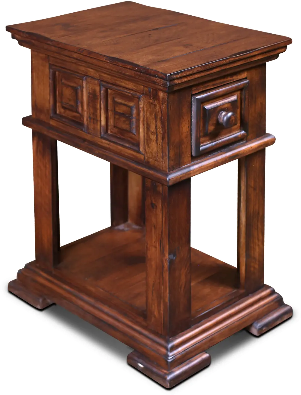 Brown Country Side Table - Marquis-1
