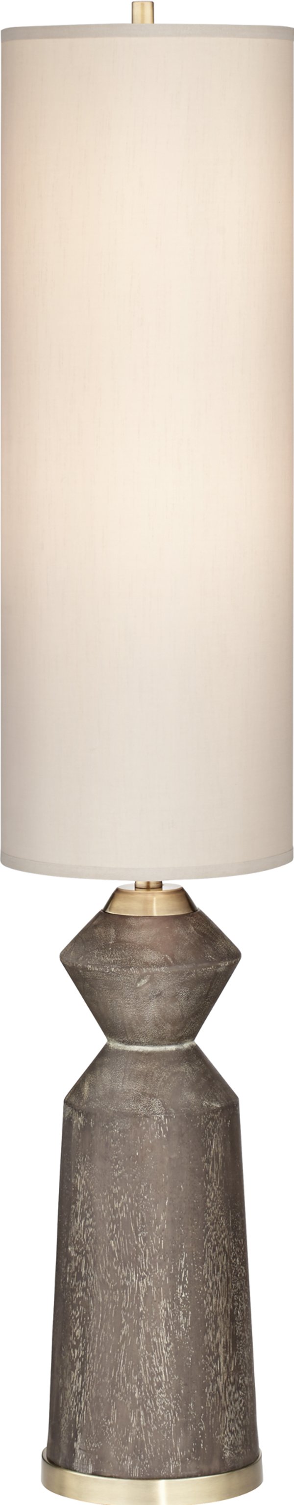 Brown Resin Column Faux Wood Floor Lamp Rc Willey Brown Resin Column Faux Wood Floor Lamp, Resin Floor Lamp