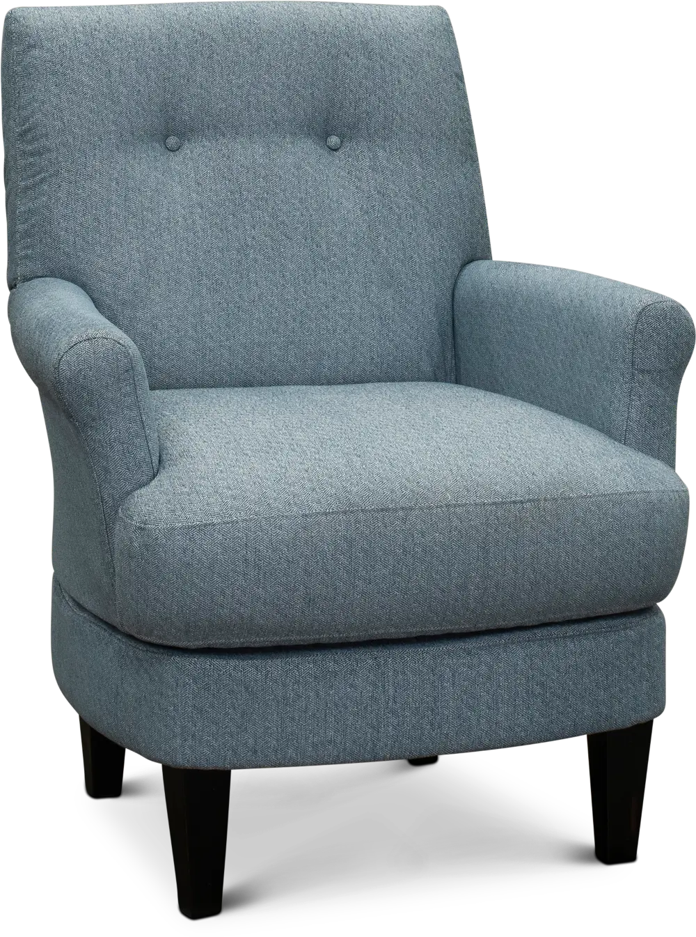 Powder Blue Barrel Swivel Chair - Cerise-1