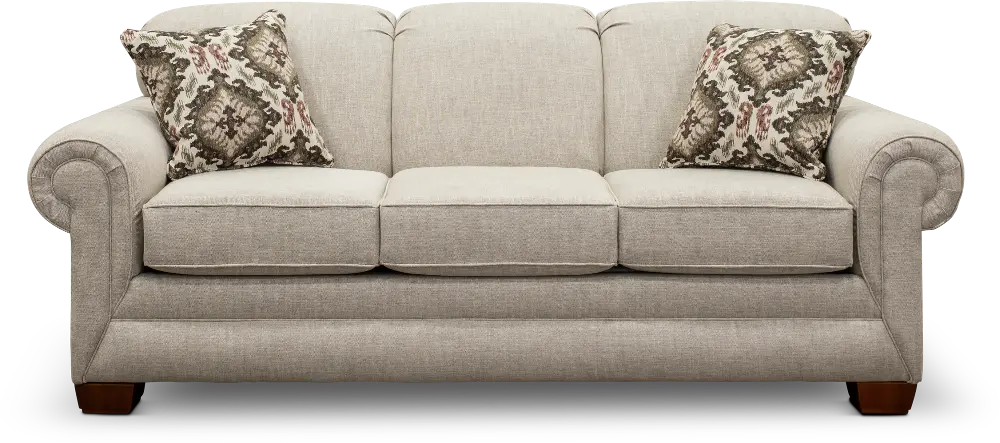Casual Classic Earth Beige Sofa - Monroe-1