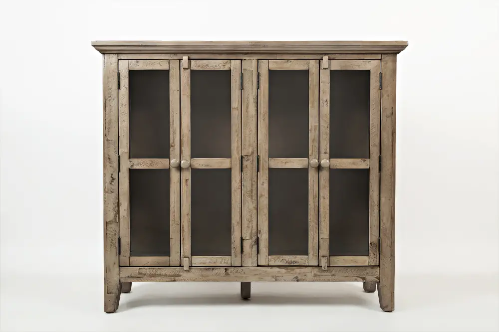 Rustic Shores Watch Hill Gray Accent Cabinet-1