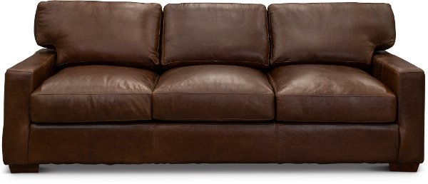 Leather Sofas Bench Made Furniture Rc Willey