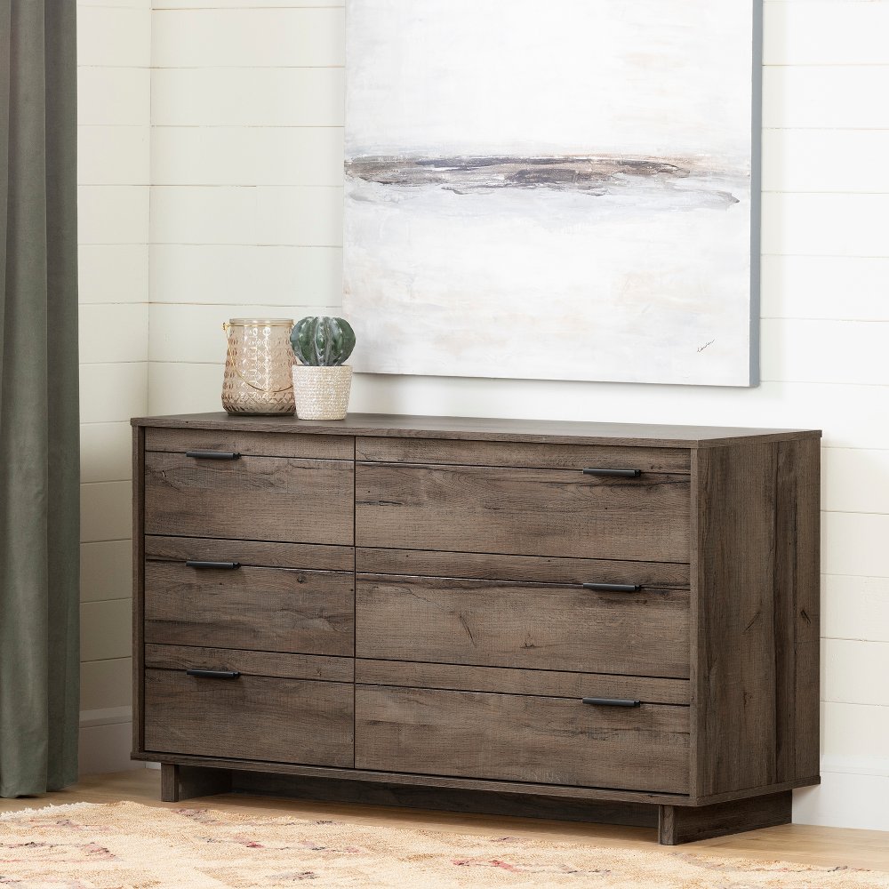 Modern Fall Oak Brown Drawer - South Shore