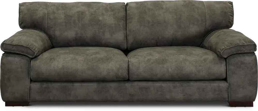 Casual Contemporary Gray Sofa - Paige-1