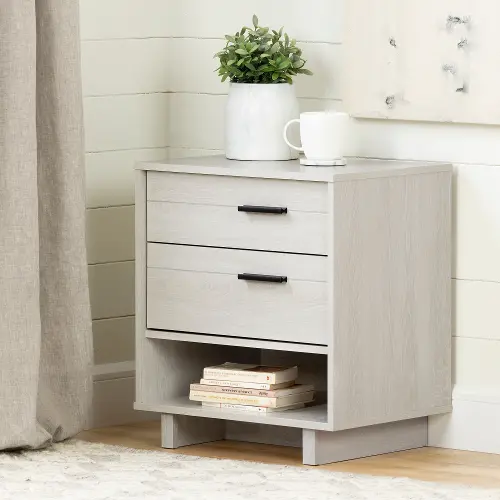 Light grey night stands sales