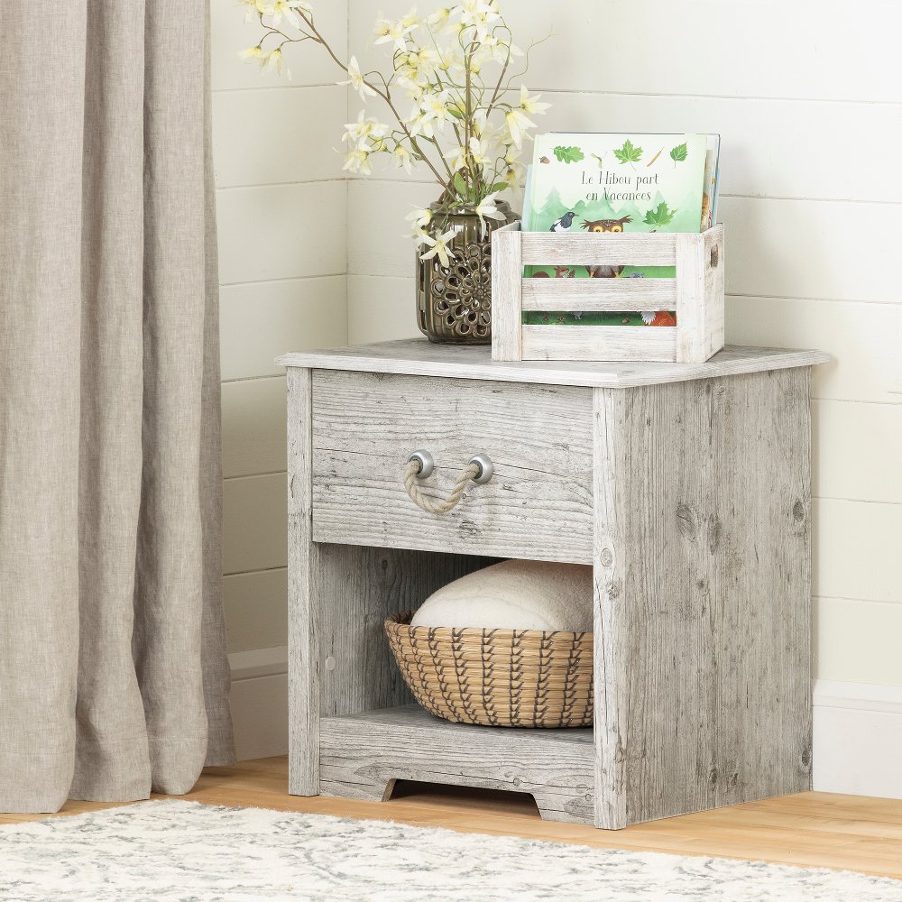 Aviron Seaside Pine Nightstand - South Shore