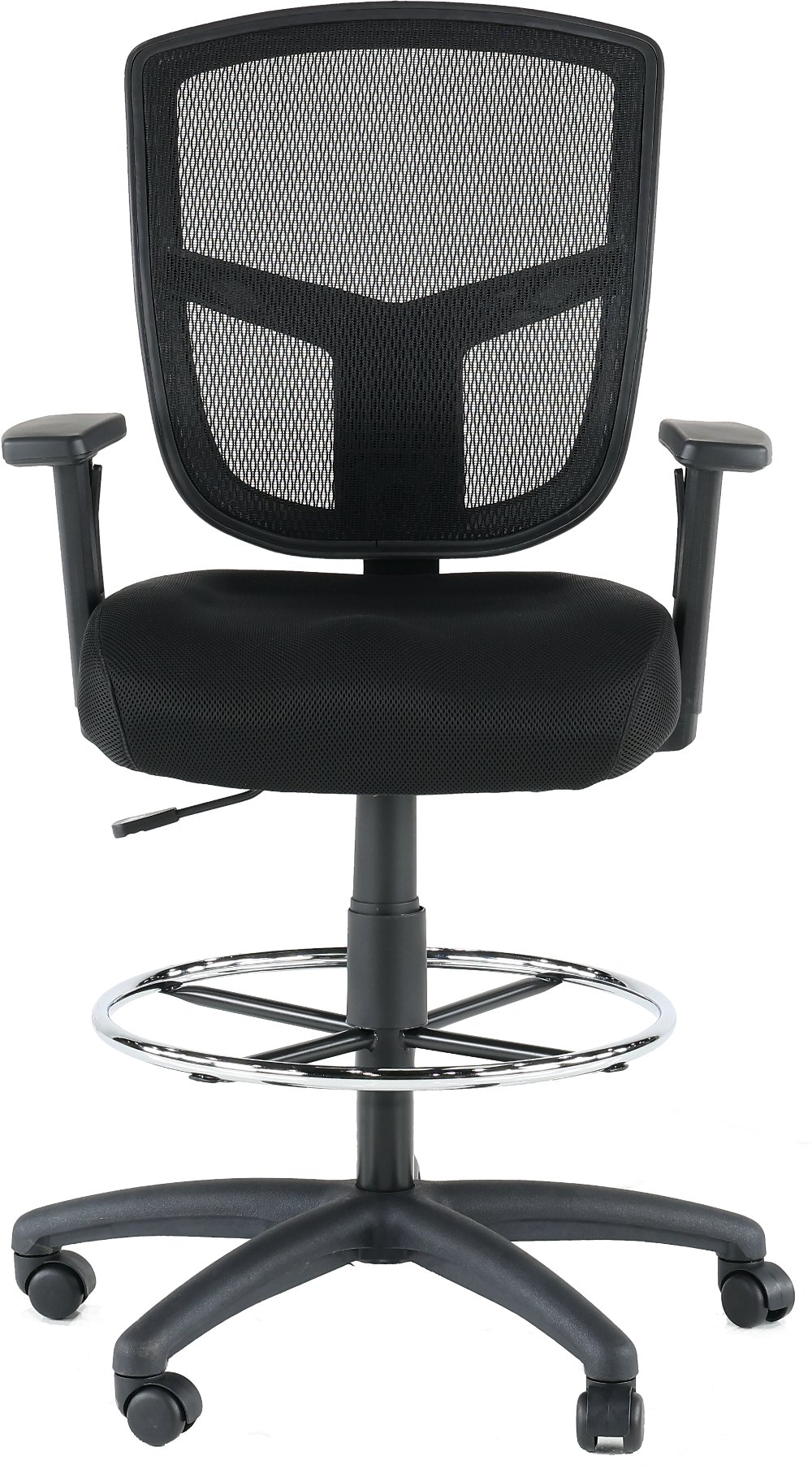 Black Mesh Office Drafting Chair - Drafting Chair Series