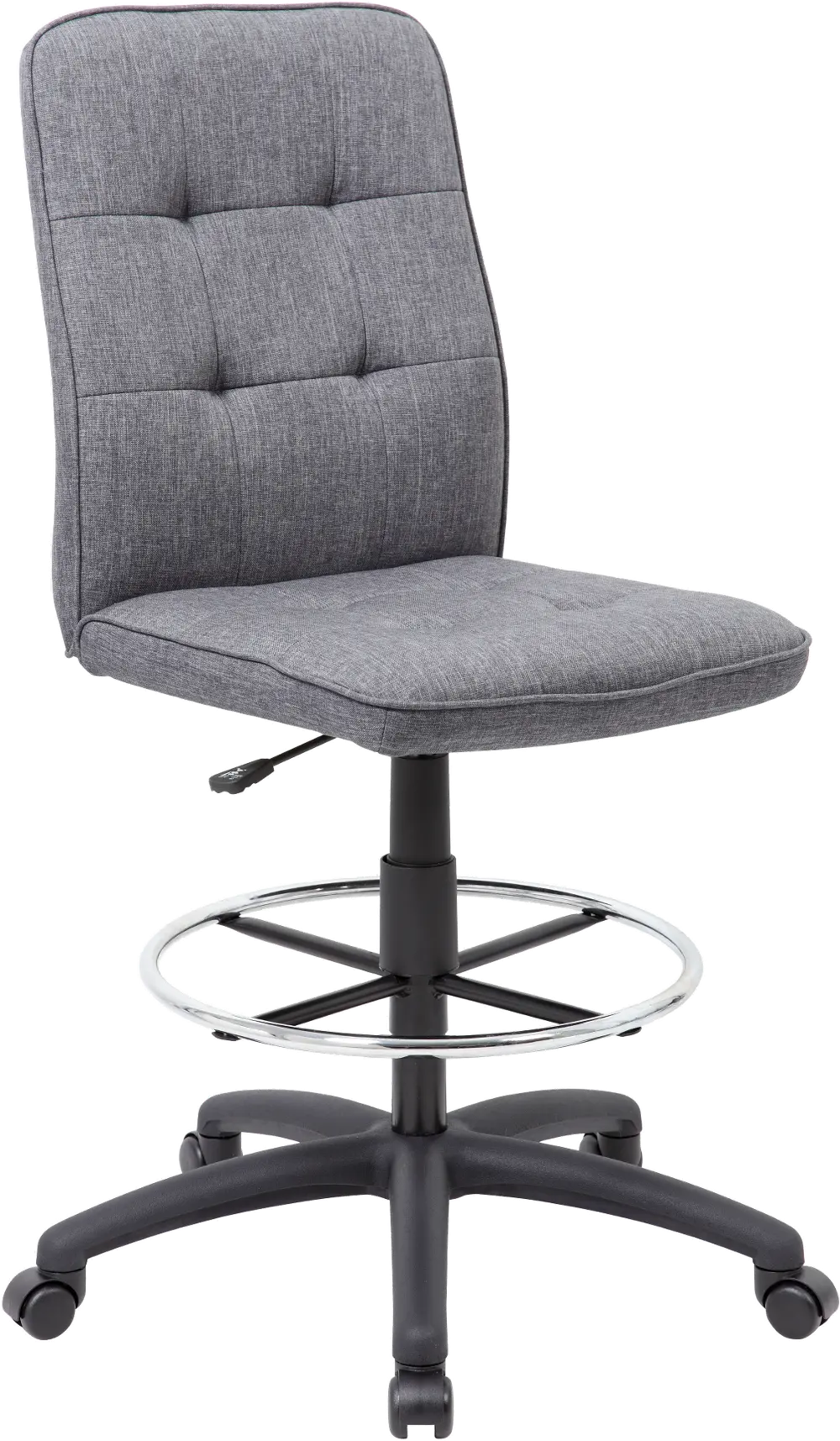 Gray Office Drafting Chair - Drafting Chair Series-1