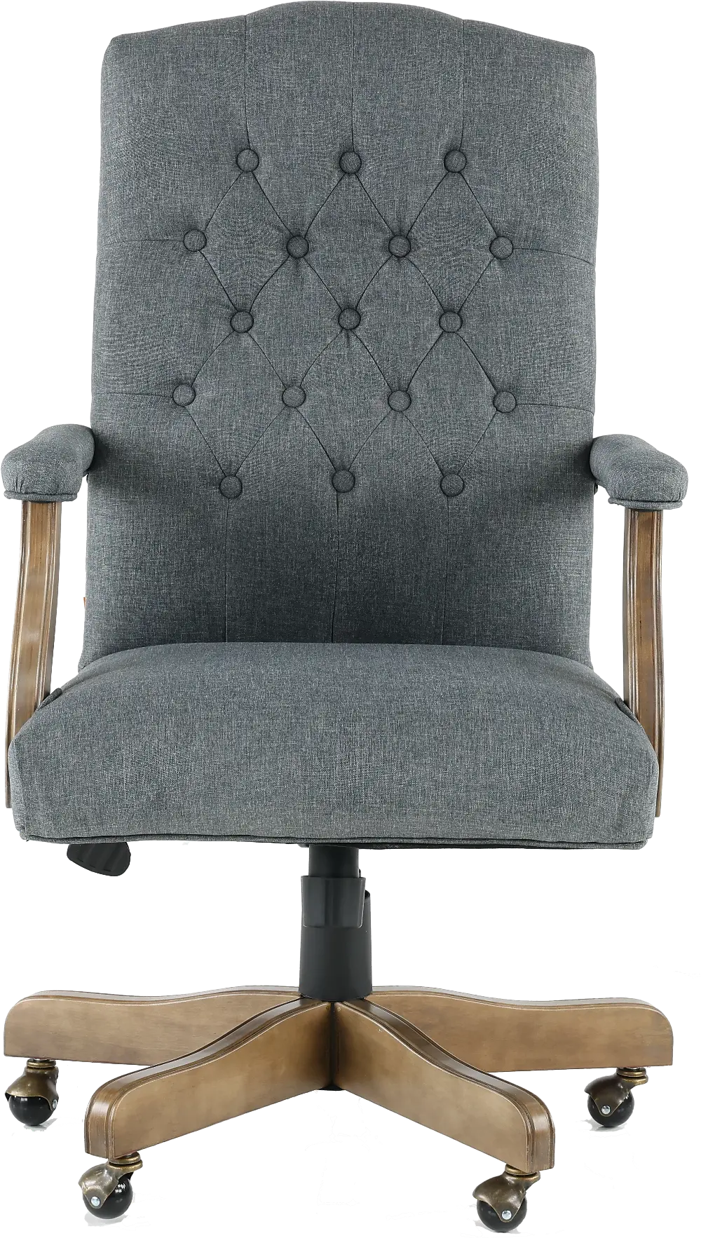 Executive Tufted Series Slate Gray Tufted Office Chair-1