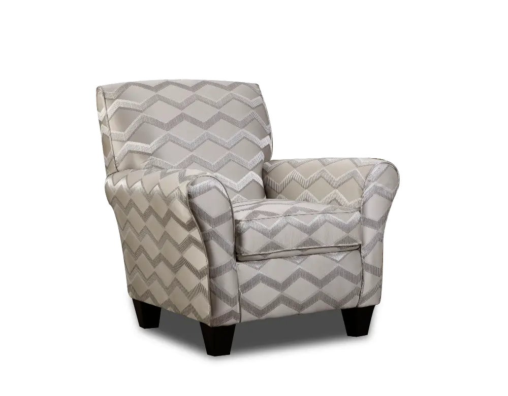 Traditional Platinum Accent Chair - Camino-1