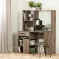 11928 Annexe Weathered Oak Home Office Computer Desk - South Shore