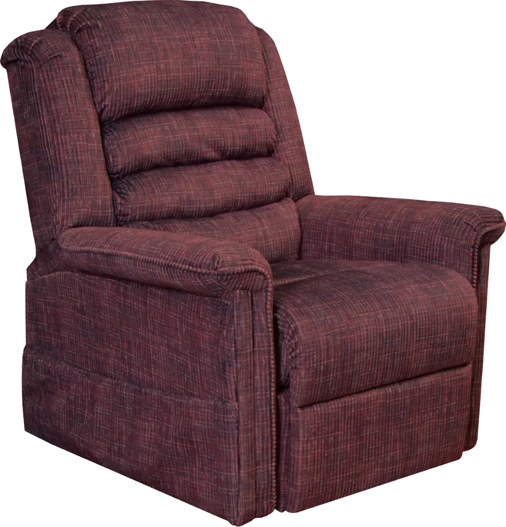 4825-2001-34 Soother Wine Power Reclining Lift Chair with Heat and Massage-1