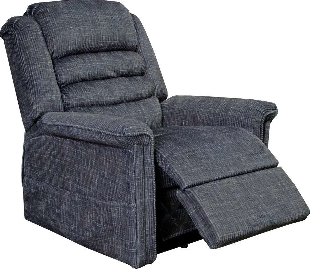 4825-2001-28 Soother Gray Power Reclining Lift Chair with Heat and Massage-1