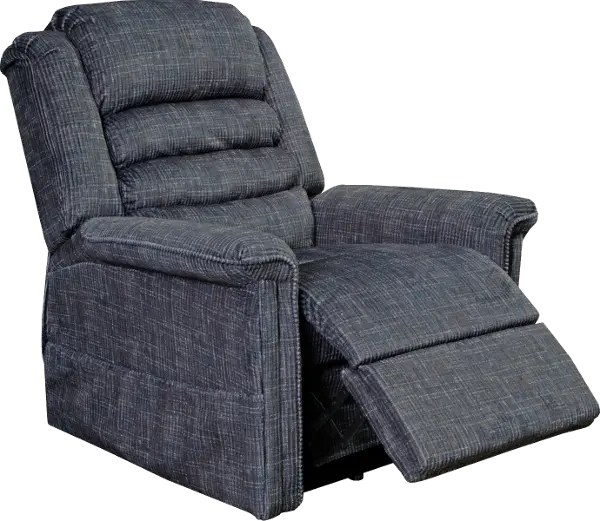 Soother Gray Power Reclining Lift Chair, Lift Chair Recliners With Heat And Massage
