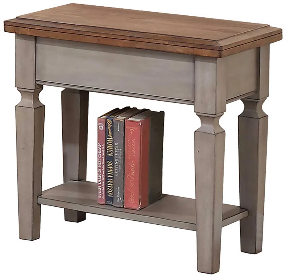 Barnwell Two Tone Side Table-1