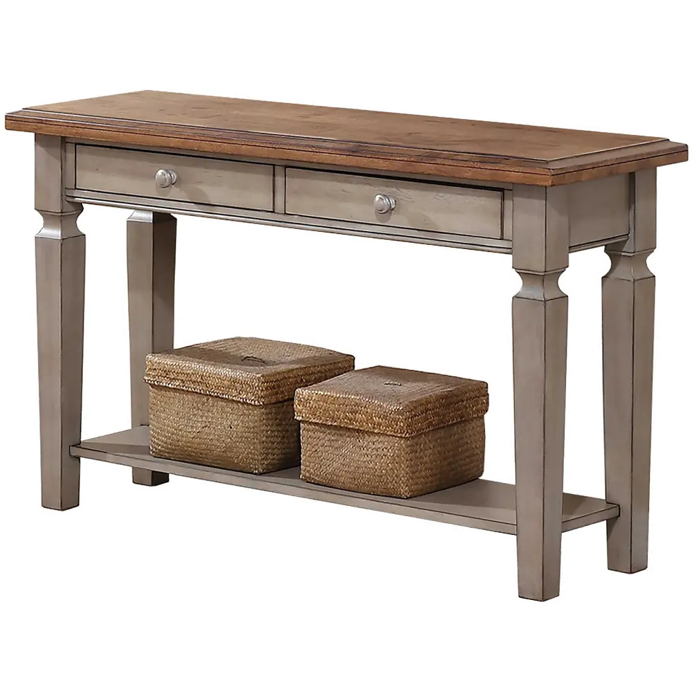Barnwell Two Tone Console Table-1
