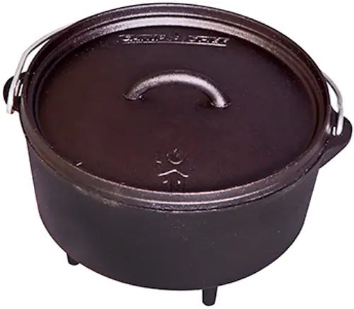 Camp Chef 4 Quart Classic 10 Inch Dutch Oven Cast Iron RC Willey