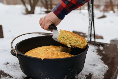 Camp Chef 4 Quart Classic 10 Inch Dutch Oven Cast Iron RC Willey