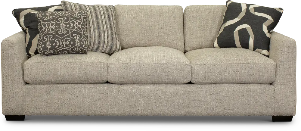 Contemporary Light Gray Sofa - Shannon-1