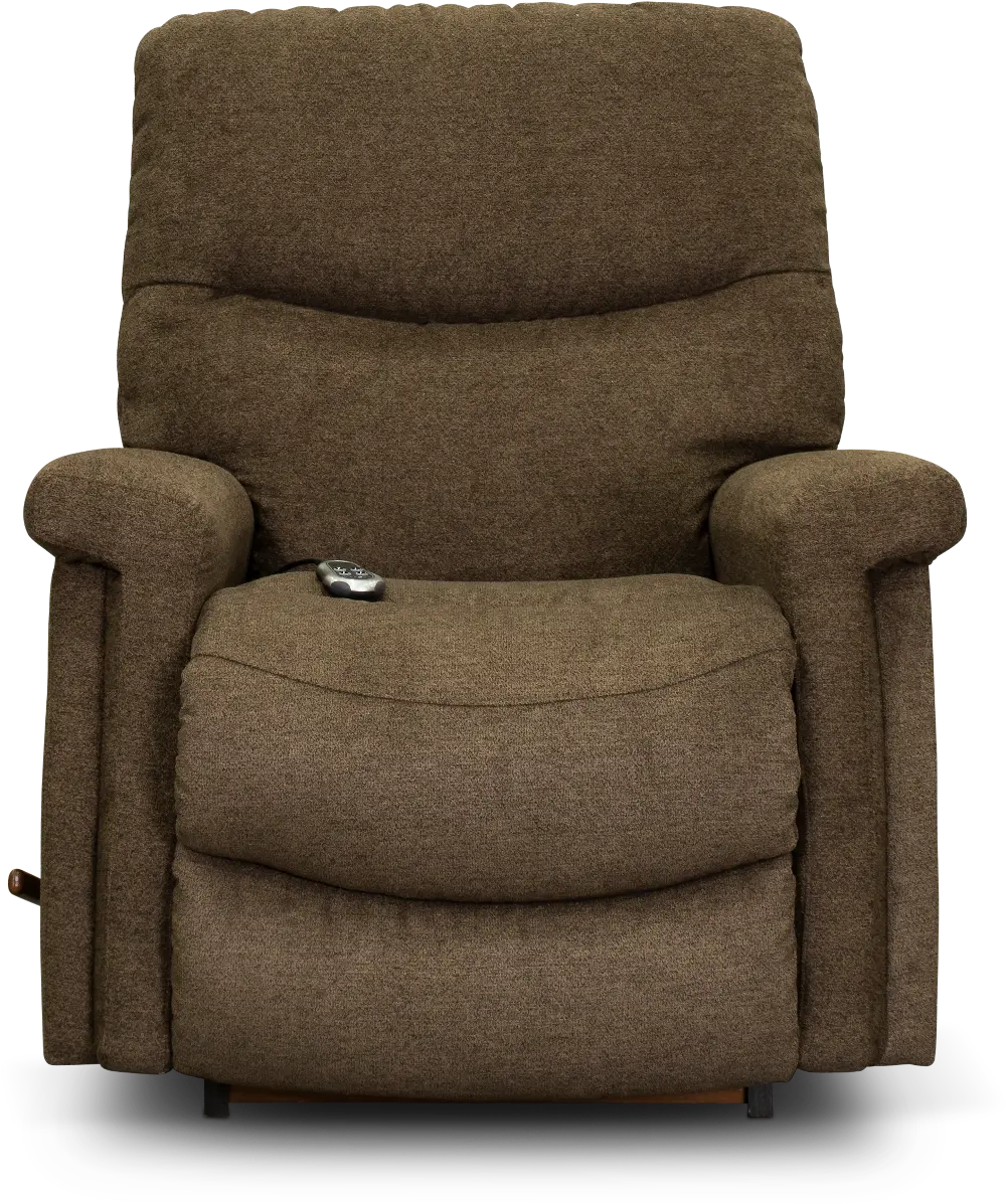 1M-729/D160678 Sable Brown Rocker Recliner with Massage and Heat - Baylor-1