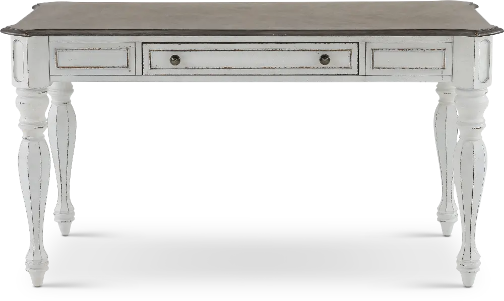 Magnolia Manor Antique White Lift-top Desk-1