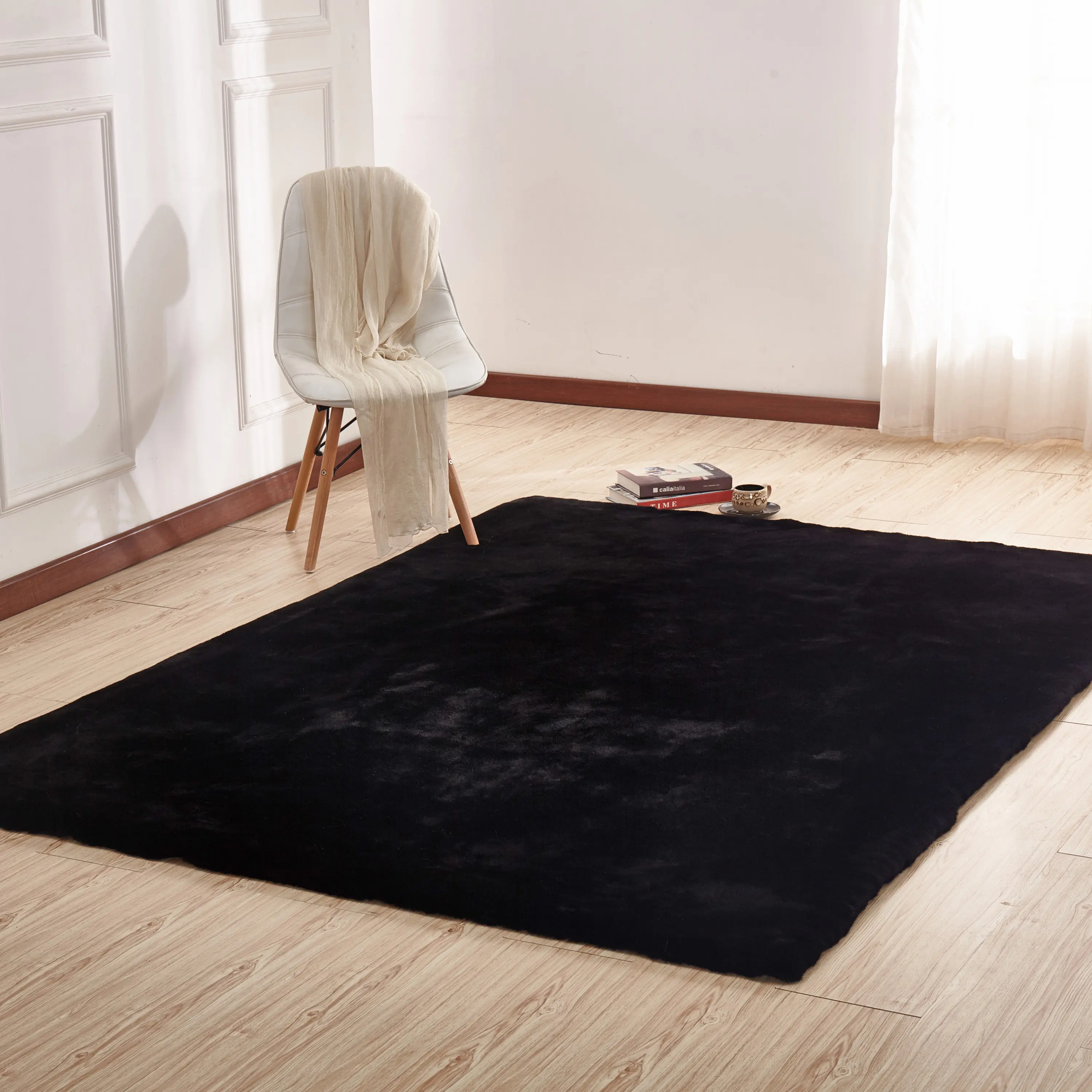 https://static.rcwilley.com/products/111437090/Chinchilla-5-x-7-Faux-Fur-Black-Area-Rug-rcwilley-image1.webp