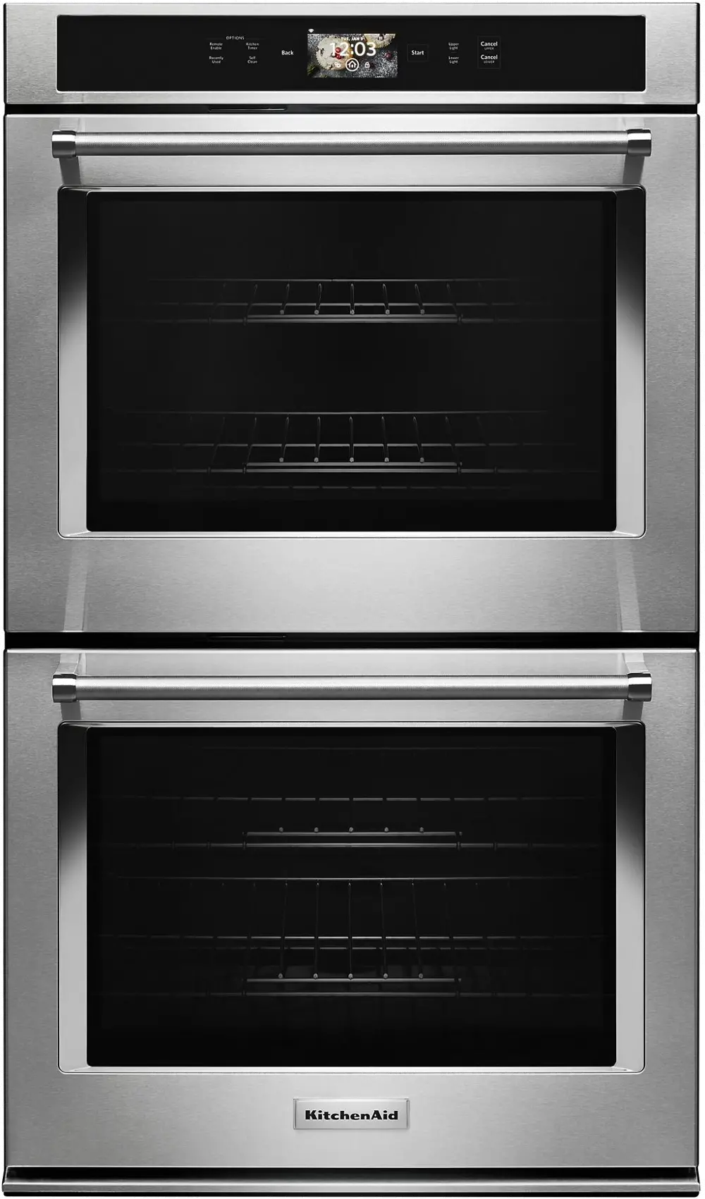 KODE900HSS KitchenAid 10 cu ft Double Wall Oven - Stainless Steel 30 Inch-1