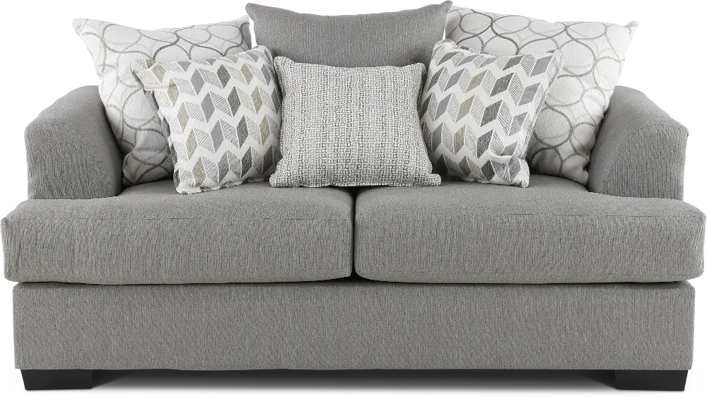 Passport Gray Loveseat-1