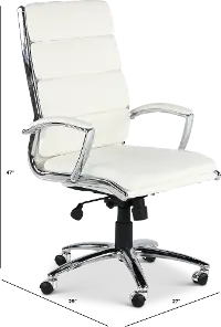 Officeworks white office chair new arrivals