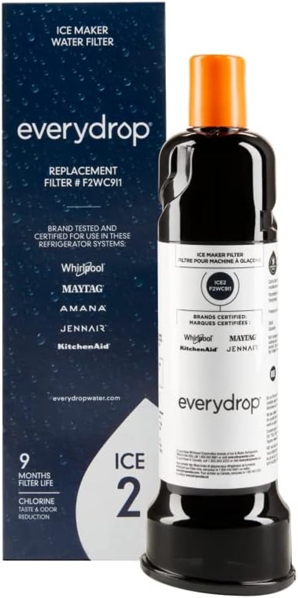Whirlpool everydropÂ® Ice Maker Water Filter