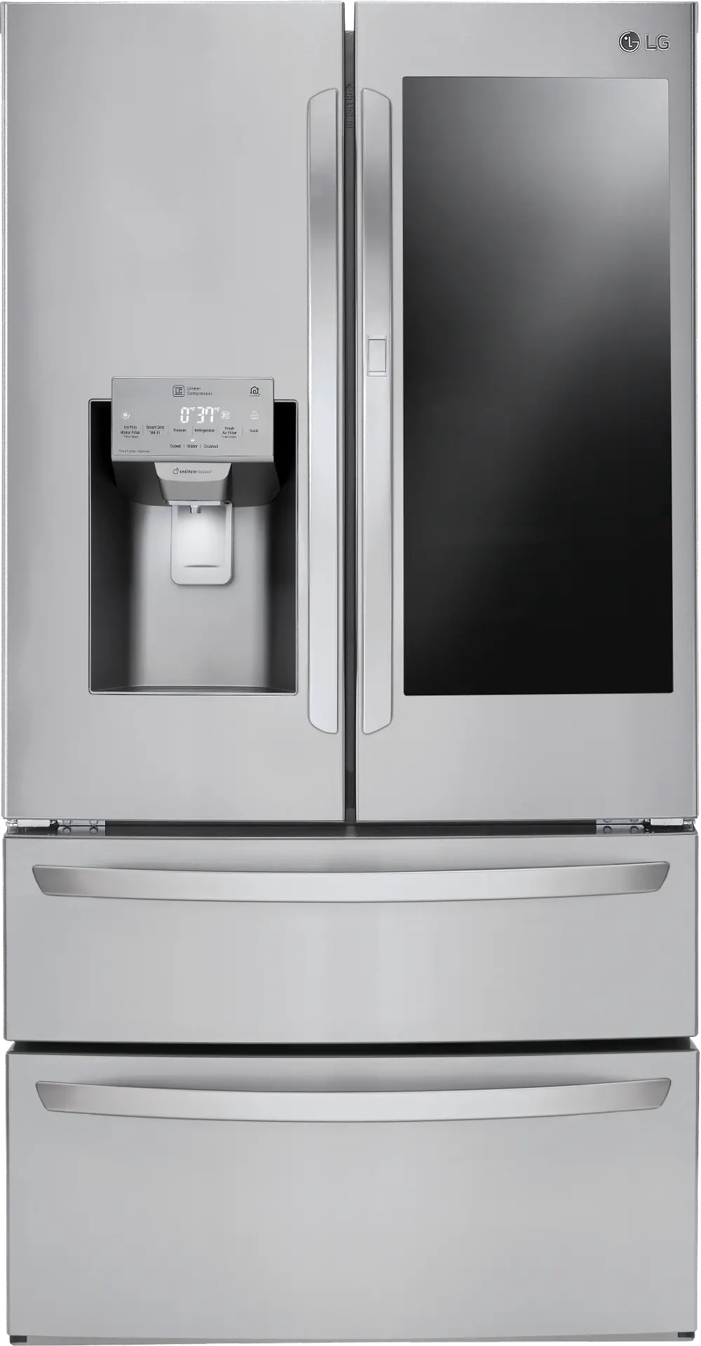 LMXS28596S LG 27.6 cu ft French Door Refrigerator - Stainless Steel-1