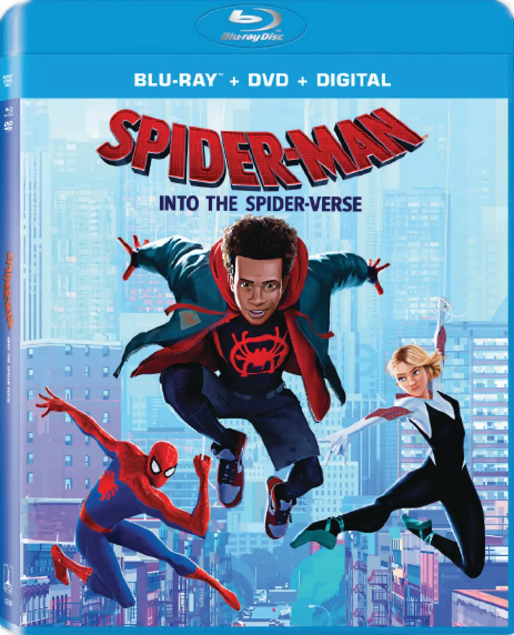 Spider-Man: Into the Spider-Verse (Blu-Ray + DVD + Digital Code)-1