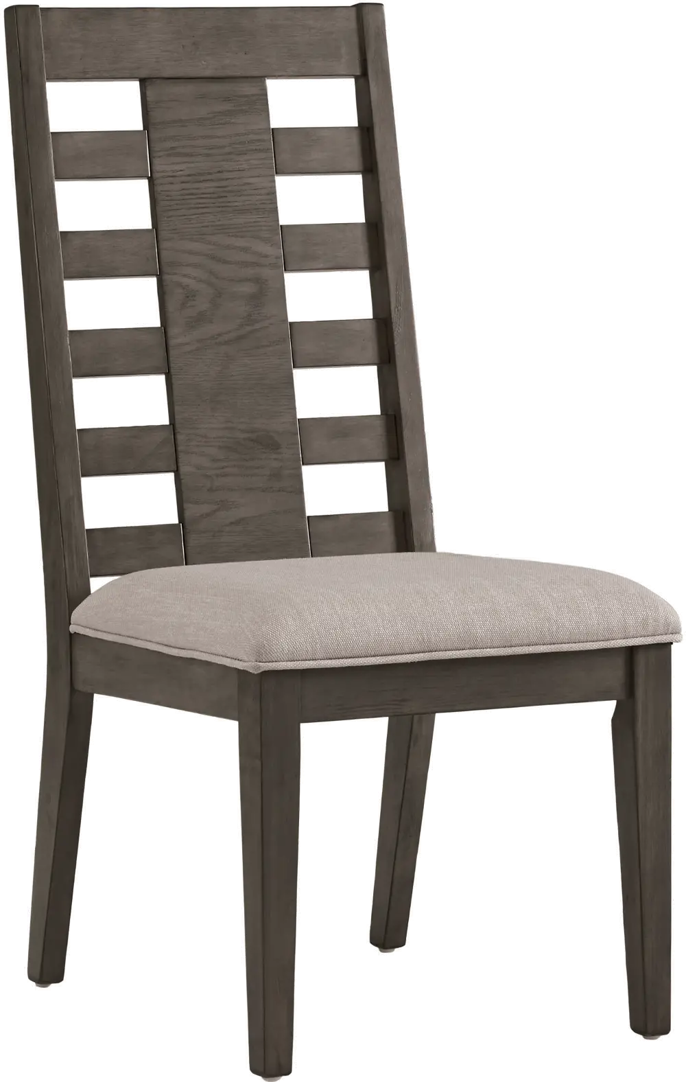 Contemporary Ash Gray Upholstered Dining Room Chair - Havana-1