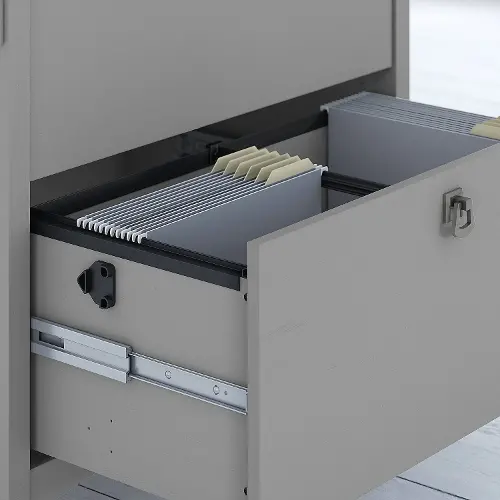 Bush Furniture Salinas Cape Cod Gray 2-Drawer 31.73-in File Cabinet