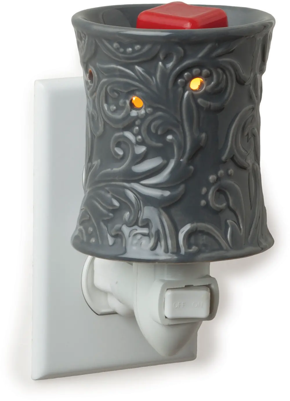 Charcoal Gray Pluggable Fragrance Warmer-1