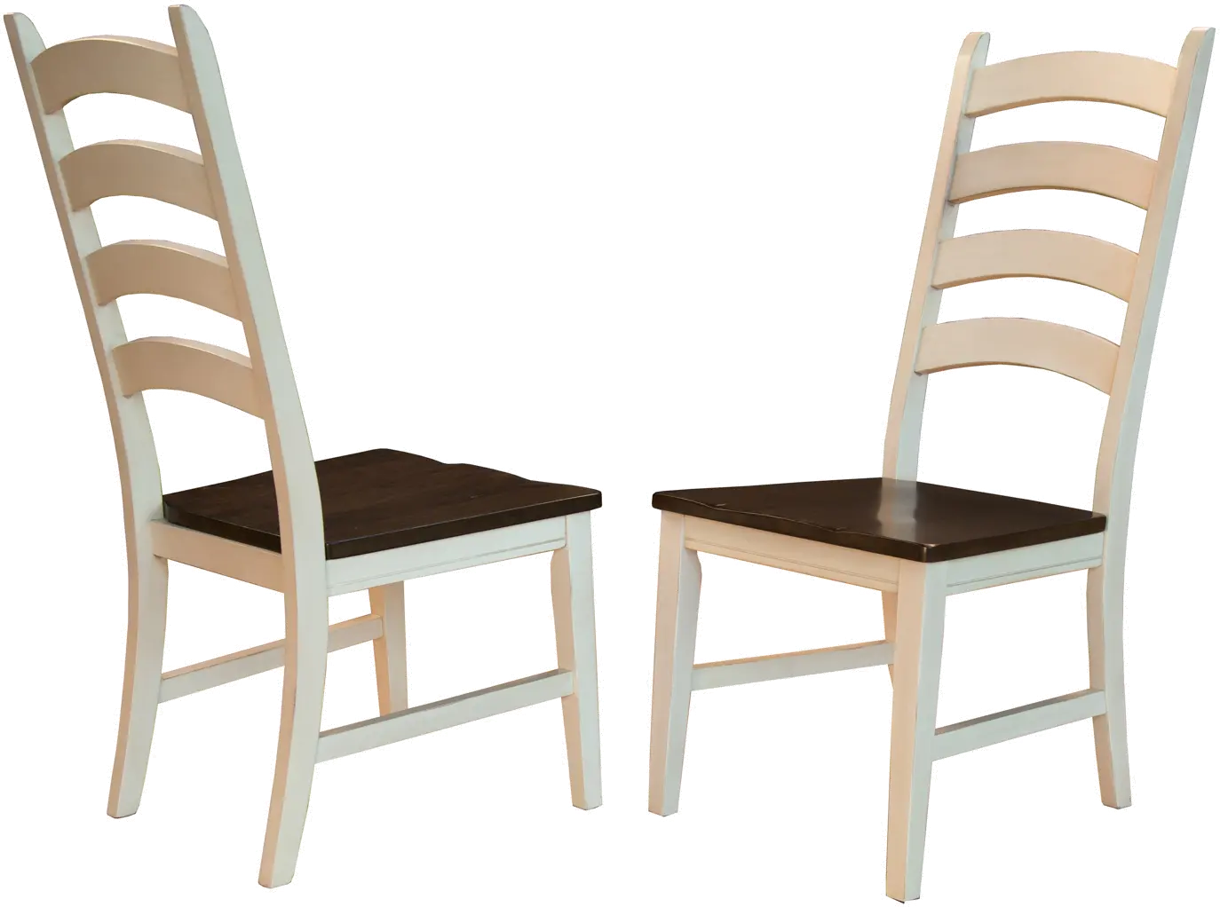 Toluca Cream Ladder Back Dining Room Chair