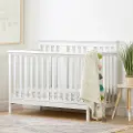 11849 Cotton Candy White Crib with Toddler Rail - South Shore