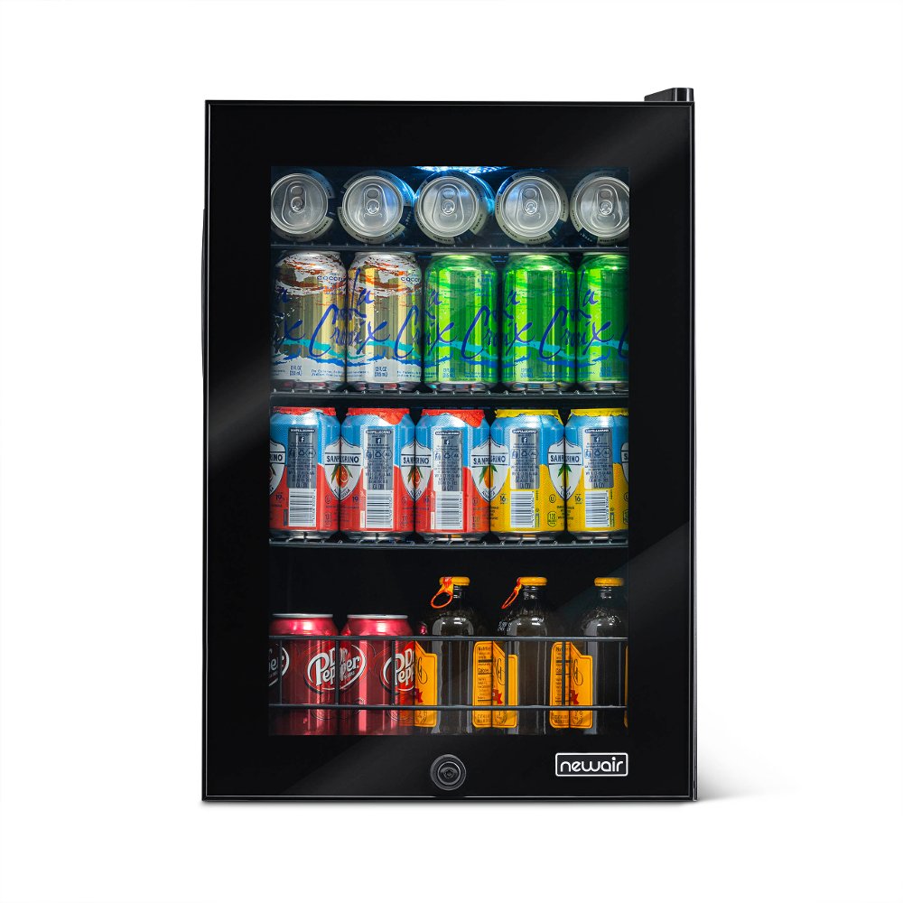 111483018 New Air 84-Can Mini Refrigerator Black sku 111483018