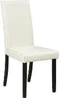 Kimonte Transitional Ivory Dining Room Chair
