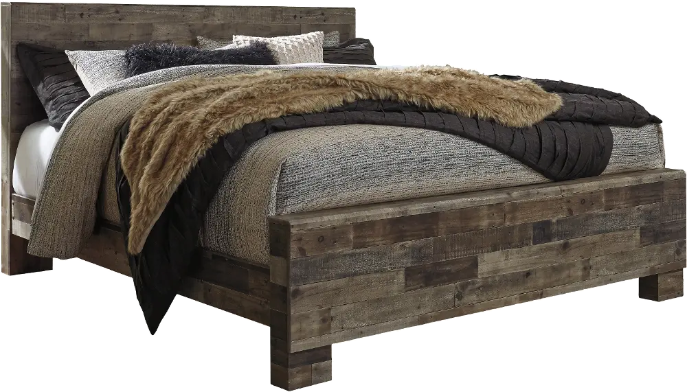 Broadmore Rustic King Bed-1