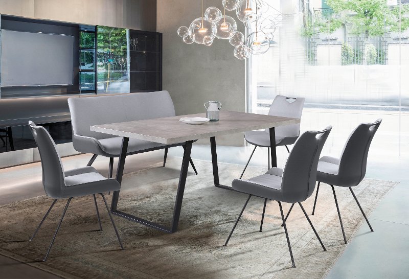 Modern Dining Room Table Chairs, Modern Dining Table And Chairs Grey
