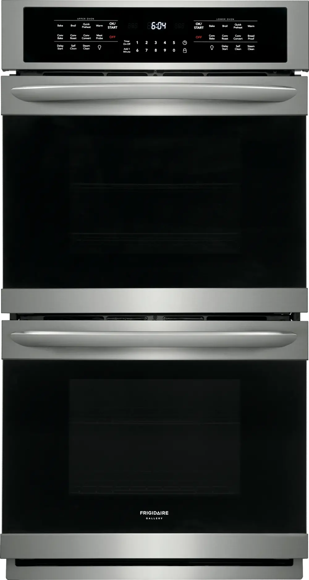 FGET2766UF Frigidaire Gallery 27 Inch Double Wall Oven - 7.6 cu. ft. Stainless Steel-1