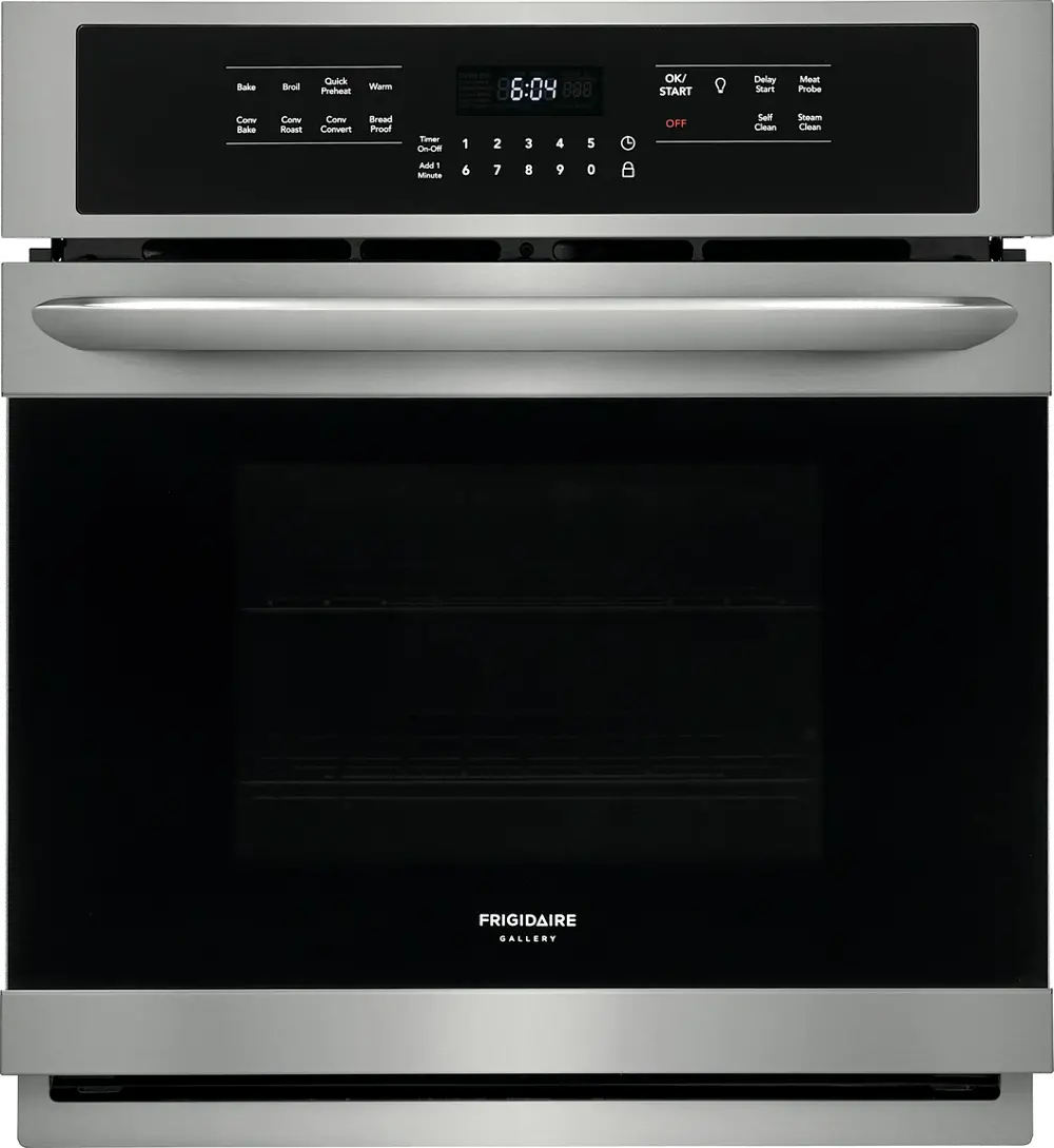 FGEW2766UF Frigidaire Gallery 27 Inch Single Wall Oven - 3.8 cu. ft. Stainless Steel-1