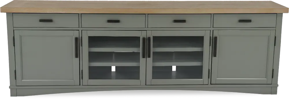 Amy Dove Gray 92  TV Stand-1