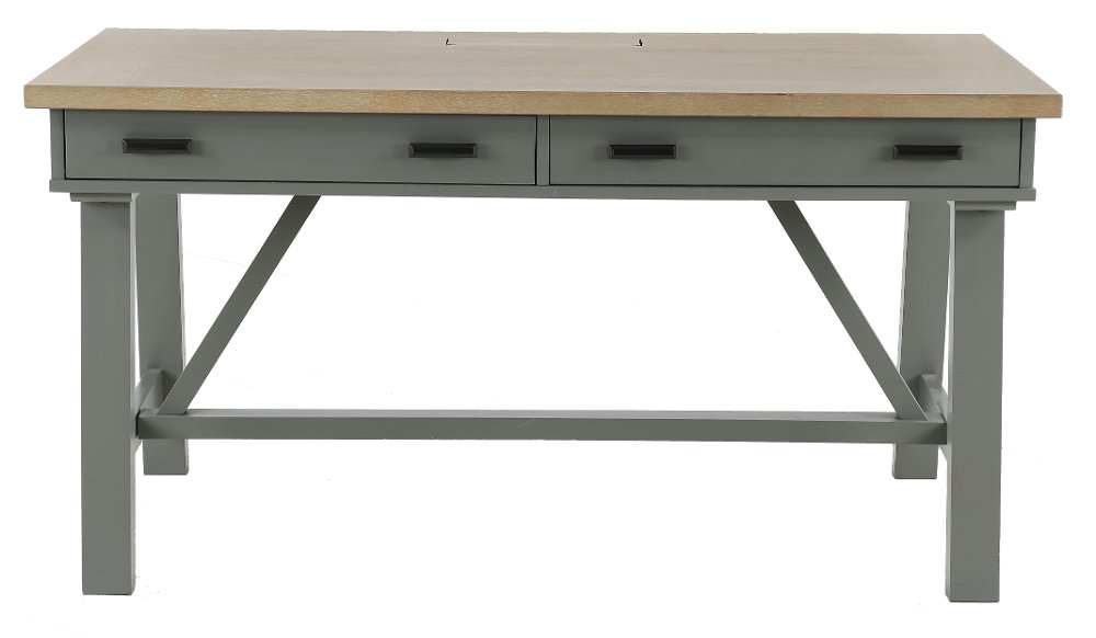 Amy Dove Gray Writing Desk