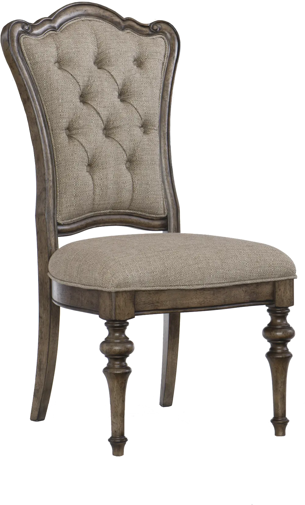 Heath Park Brown Upholstered Dining Room Chair-1