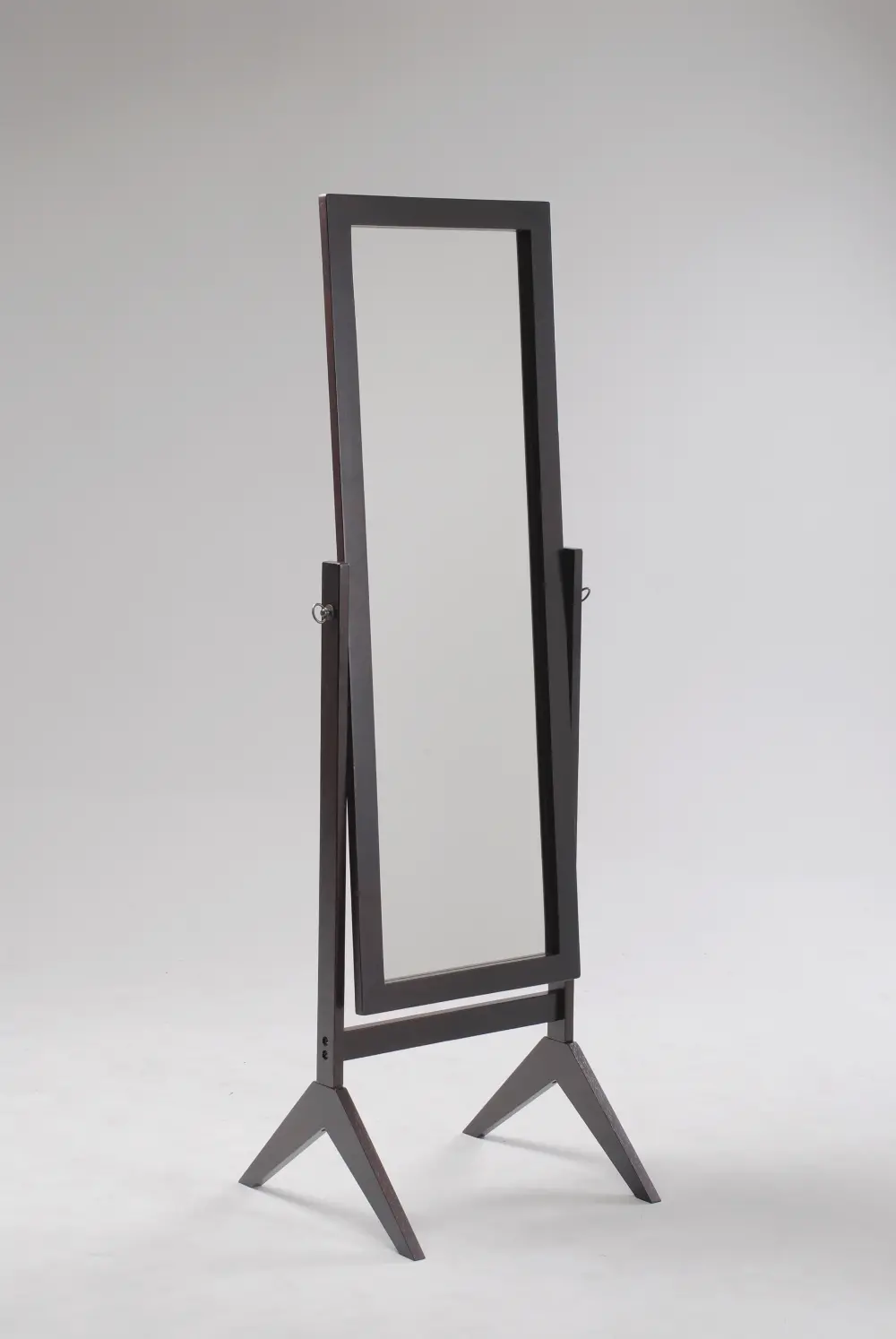 Black Transitional Cheval Mirror-1