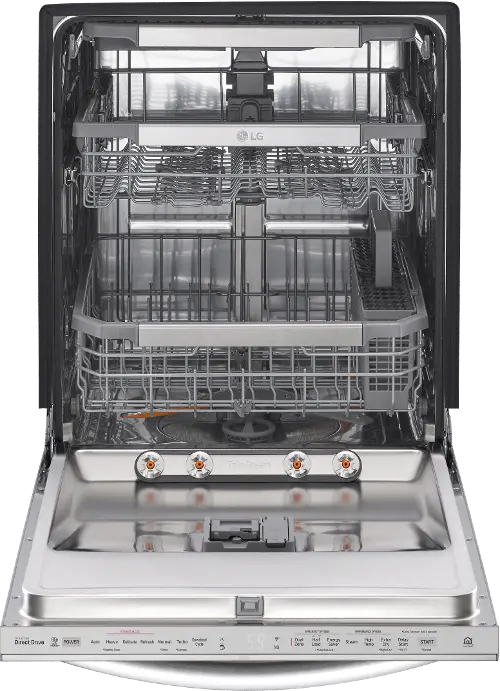 LG 24 Smooth Black Built In Dishwasher, Don's Appliances