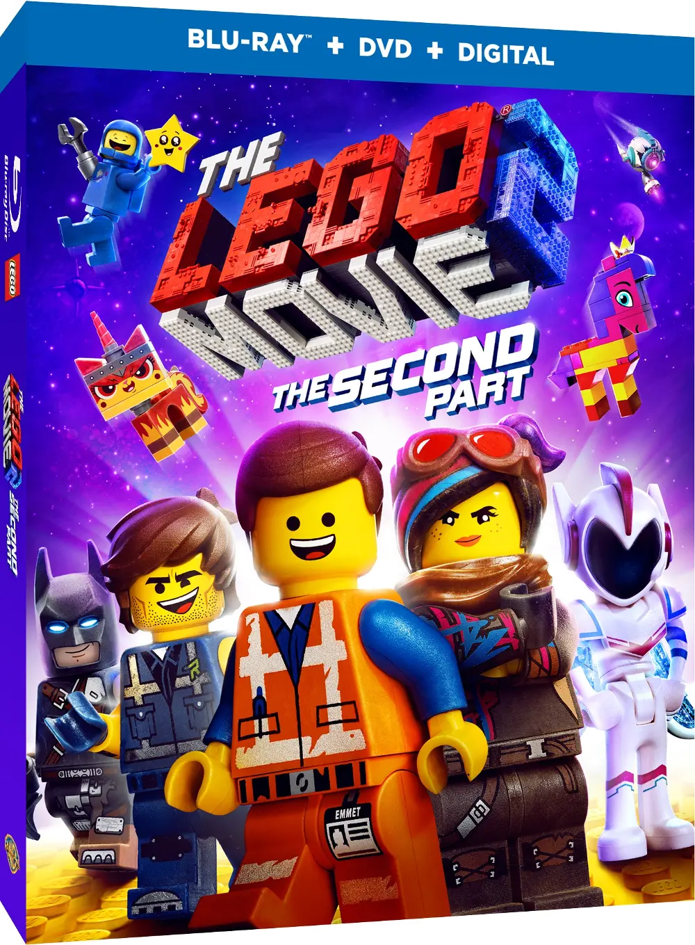 The LEGO Movie 2: The Second Part (Blu-Ray + DVD + Digital Code)-1